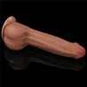 LoveToy SlidingSkin Gode Sliding Skin 20 x 5.3 cm Marron